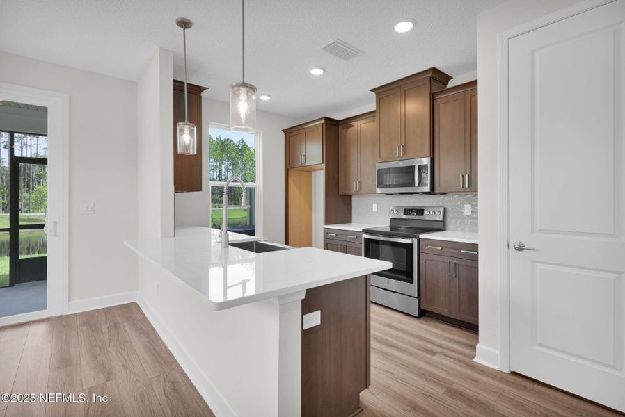 Furnished interior view inside a new home in Woodland Park, Ponte Vedra (Image 12).