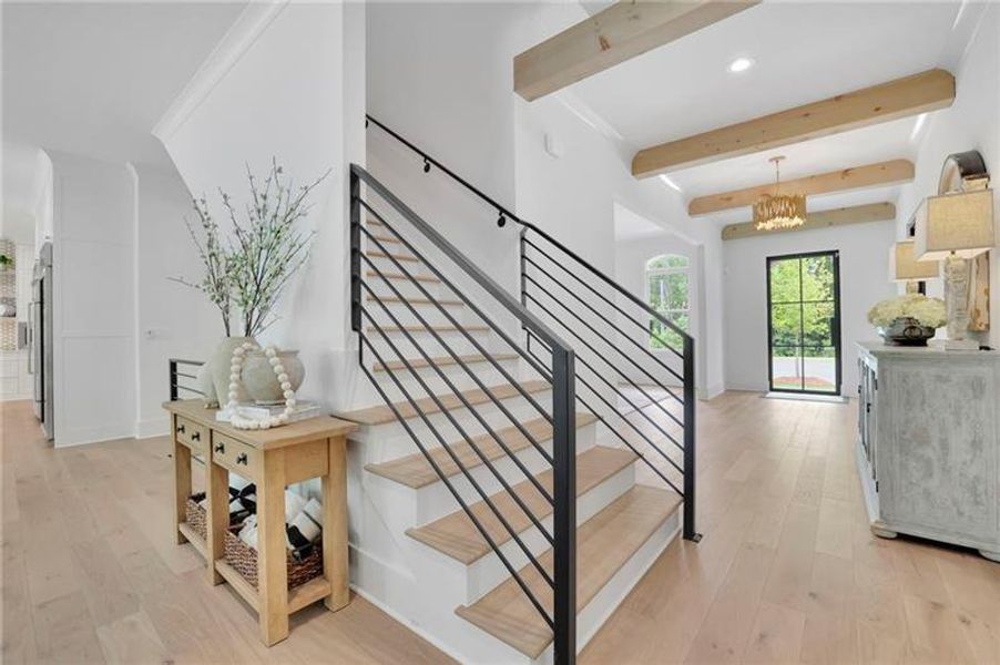 Furnished interior view inside a new home in , Canton (Image 35). Furnished interior view inside a new home in , Canton (Image 35).