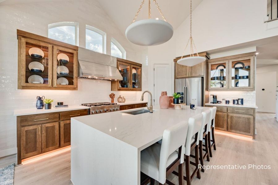 Representative furnished interior of a home built from the Grand Riverside by Grand Homes in Monterra, Fate (Image 11). Representative furnished interior of a home built from the Grand Riverside by Grand Homes in Monterra, Fate (Image 11).