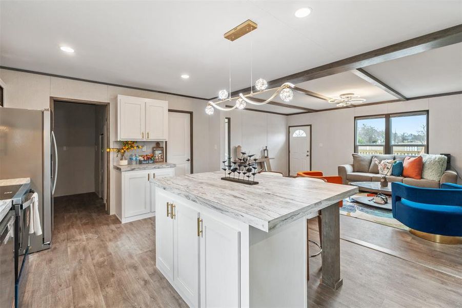 Furnished interior view inside a new home in , Corsicana (Image 7). Furnished interior view inside a new home in , Corsicana (Image 7).