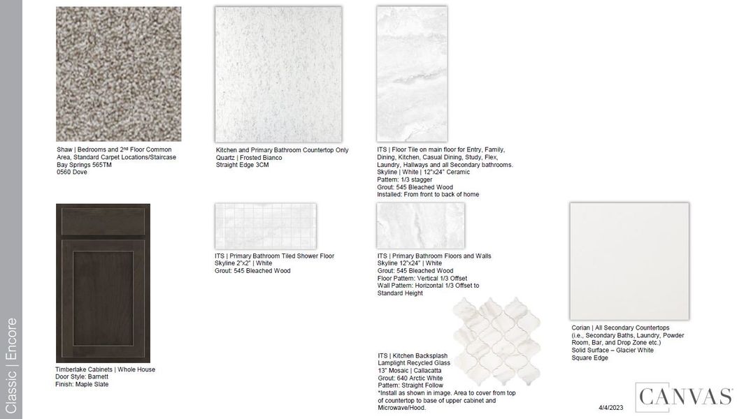Sample of building materials used in homes in Veranda Oaks, Port St. Lucie (Image 23).