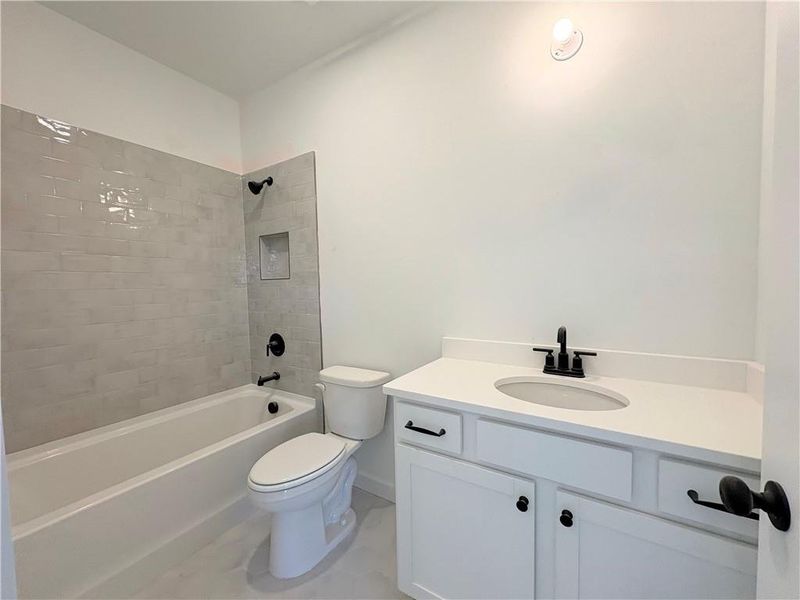 Furnished interior view inside a new home in Oak Valley Estates, Marietta (Image 34).
