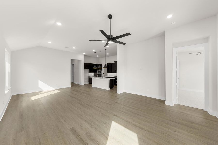 Spacious, unfurnished interior of a new home in Discovery Collection at Painted Tree Village, McKinney (Image 17). Spacious, unfurnished interior of a new home in Discovery Collection at Painted Tree Village, McKinney (Image 17).