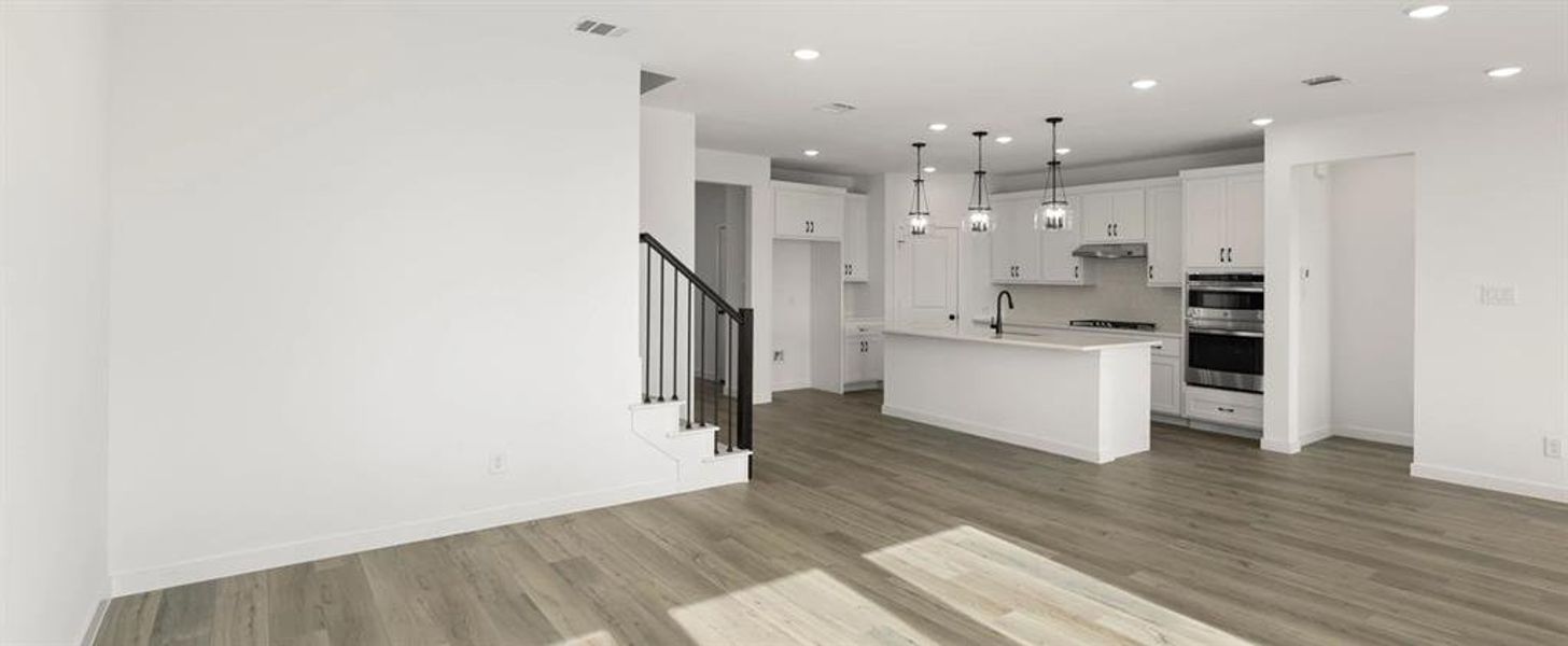 Open Kitchen-Living Room