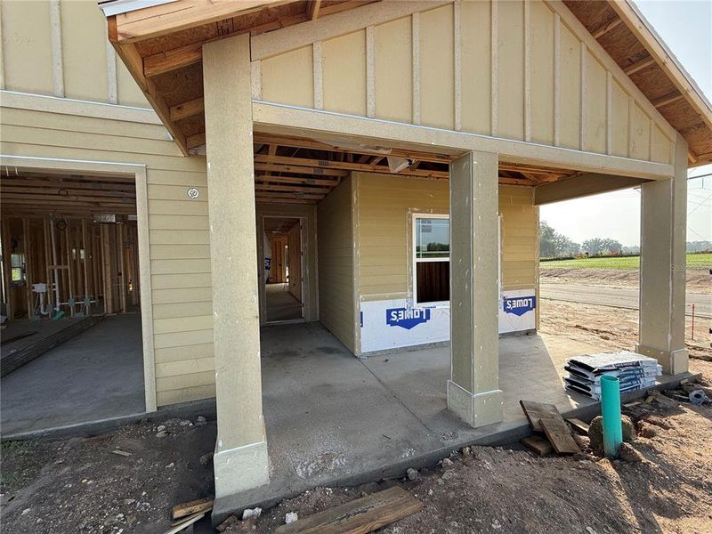 In-progress construction of a new home in , Newberry, FL (Image 26). In-progress construction of a new home in , Newberry, FL (Image 26).