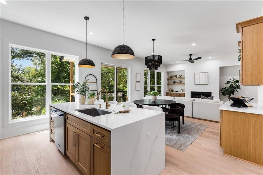 Furnished interior view inside a new home in , Smyrna (Image 28).