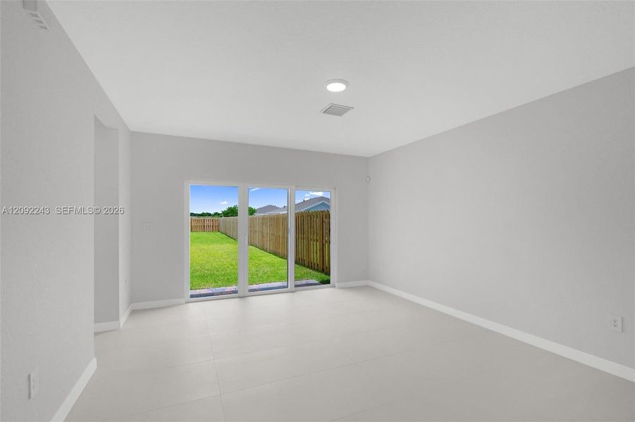 Spacious, unfurnished interior of a new home in , Miami (Image 11). Spacious, unfurnished interior of a new home in , Miami (Image 11).