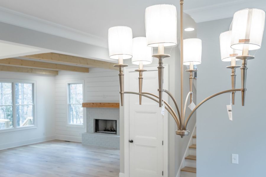 Representative furnished interior of a home built from the Carolina B by Riverstone Construction, LLC in River Gorge Ranch, River Gorge Ranch (Image 13).