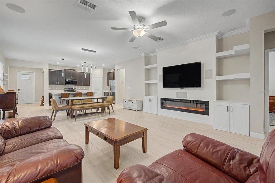 Furnished interior view inside a new home in , San Antonio (Image 44).