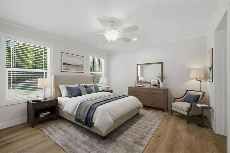 Furnished interior view inside a new home in , Eatonton (Image 10). Furnished interior view inside a new home in , Eatonton (Image 10).