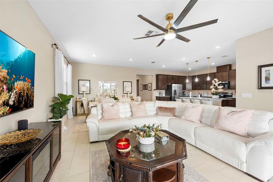 Furnished interior view inside a new home in , Lake Wales (Image 15). Furnished interior view inside a new home in , Lake Wales (Image 15).