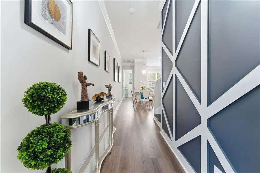 Furnished interior view inside a new home in , Decatur (Image 4).