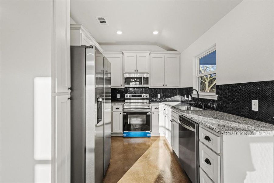 Furnished interior view inside a new home in , Dodd City (Image 9).