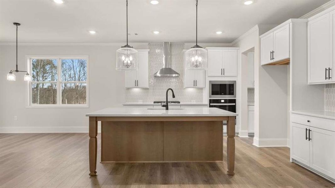 Furnished interior view inside a new home in Holland Estates, Powder Springs (Image 12).