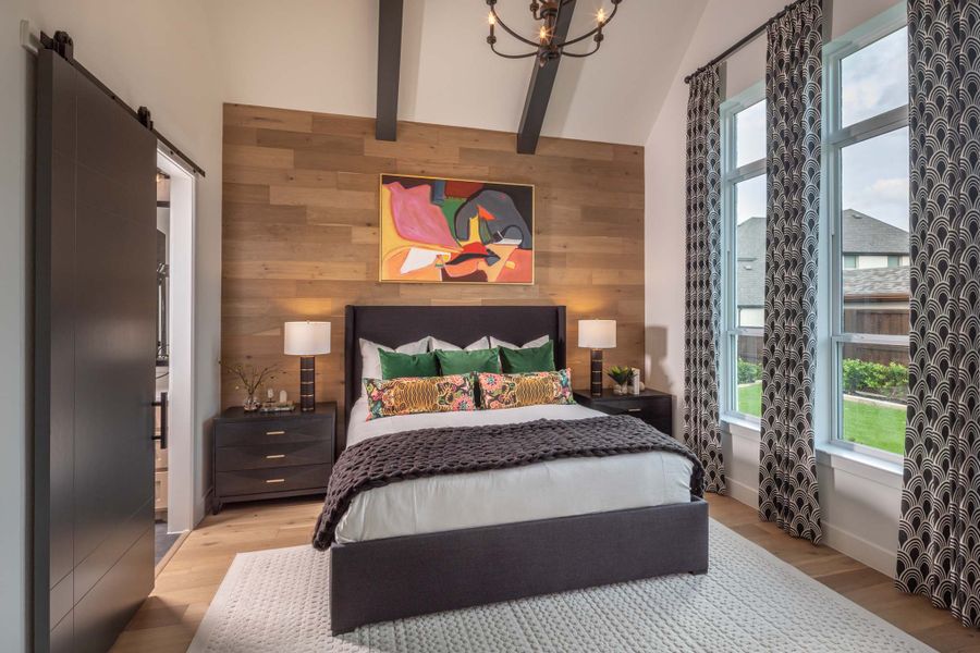 Representative Primary Bedroom - some options shown