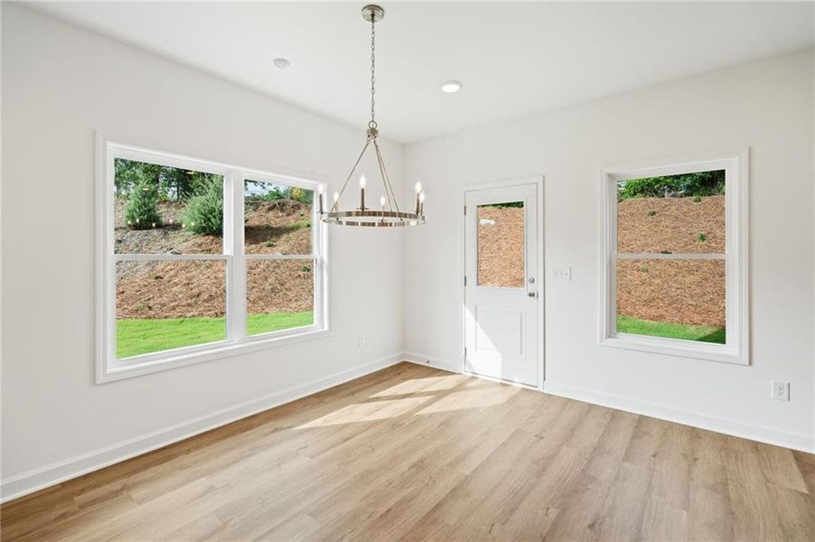 Spacious, unfurnished interior of a new home in Wildwood Place, Powder Springs (Image 14).