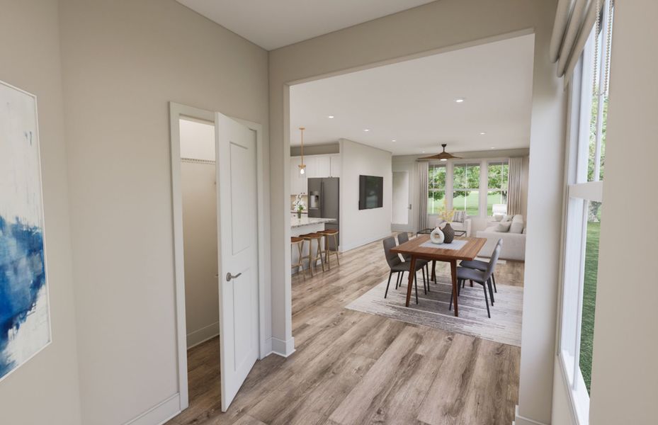 Representative furnished interior of a home built from the Flagstone by Del Webb in Del Webb Naples, Ave Maria (Image 9).