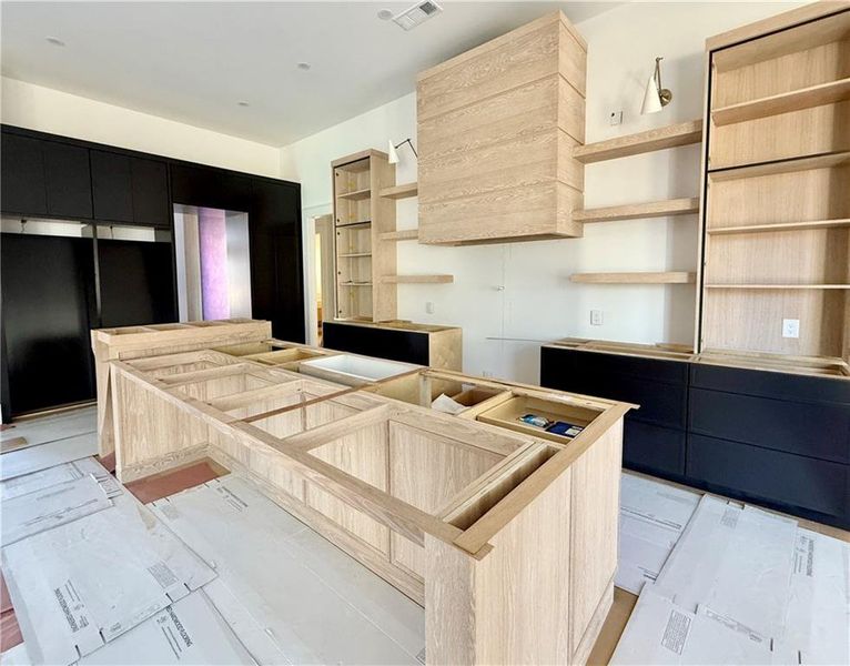 In-progress construction of a new home in , Flowery Branch, GA (Image 22).