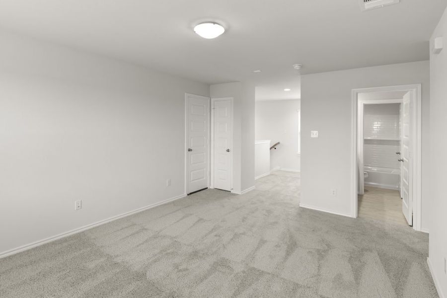 Representative exterior photo of a completed home built from the Maple by Impression Homes in Northspur, Terrell, TX (Image 16).