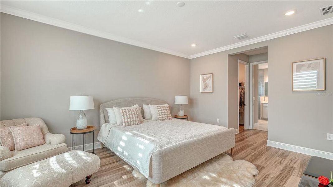 Furnished interior view inside a new home in , Bradenton (Image 32).