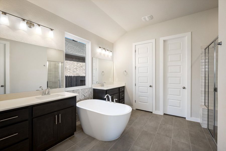 Furnished interior view inside a new home in Veramendi, New Braunfels (Image 8). Furnished interior view inside a new home in Veramendi, New Braunfels (Image 8).