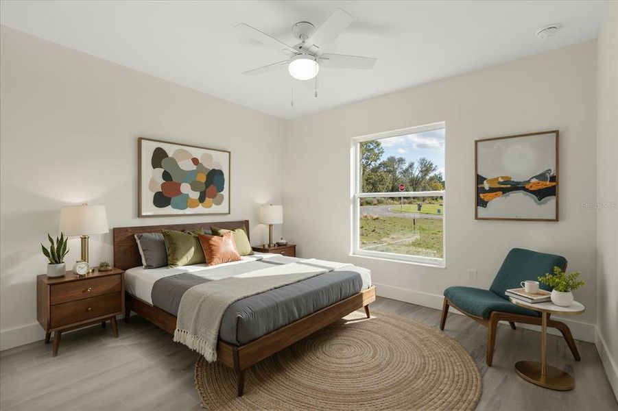 Furnished interior view inside a new home in , Ocklawaha (Image 13).