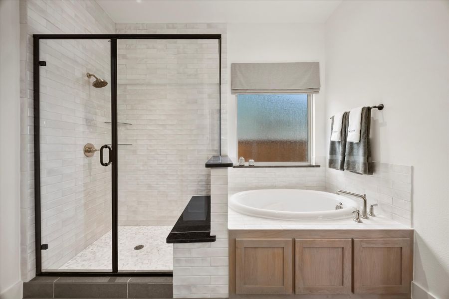 Representative furnished interior of a home built from the Marshall by Windsor Homes in Anna Town Square, Anna (Image 32).