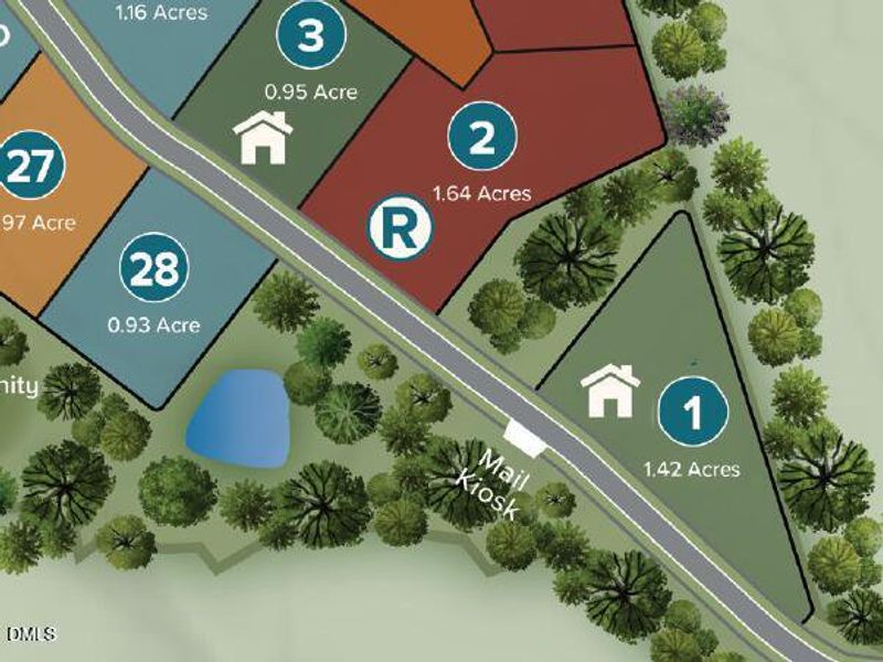 Lot 1 Sanctuary at Falls Lake