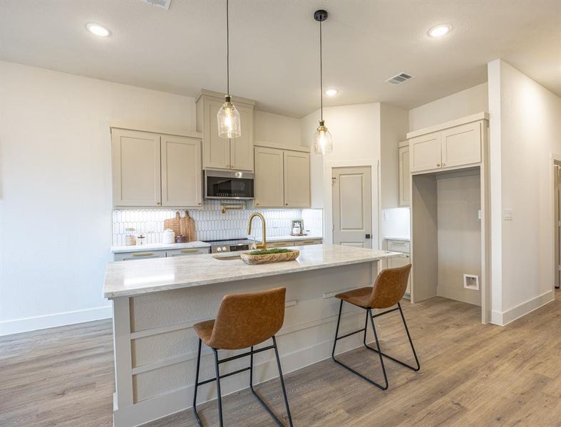 Furnished interior view inside a new home in , Fort Worth (Image 12).