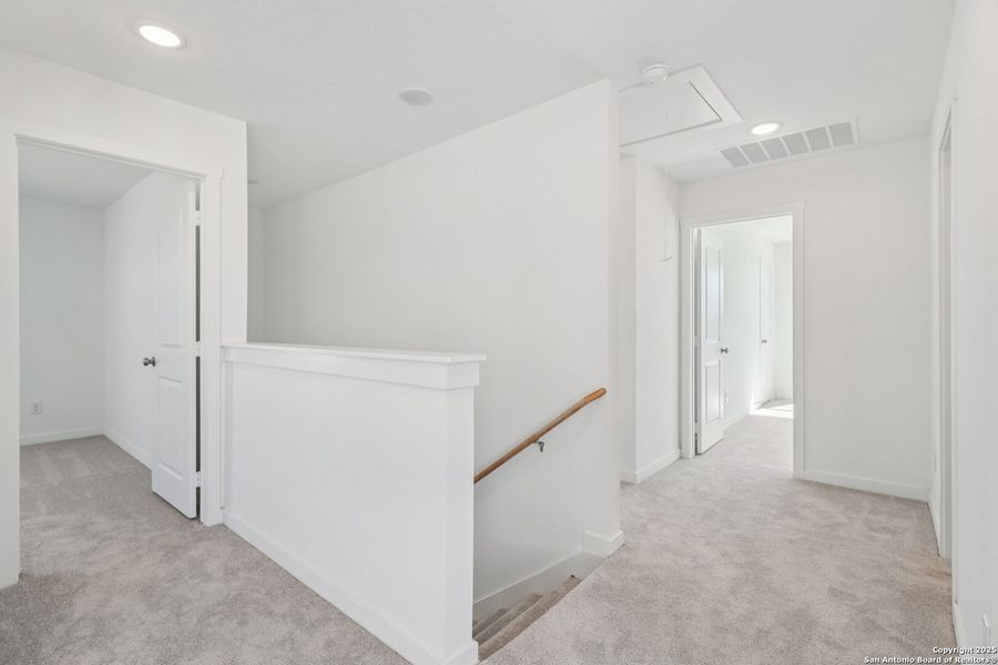 Spacious, unfurnished interior of a new home in Summerlin: Eventide Collection, San Antonio (Image 41).