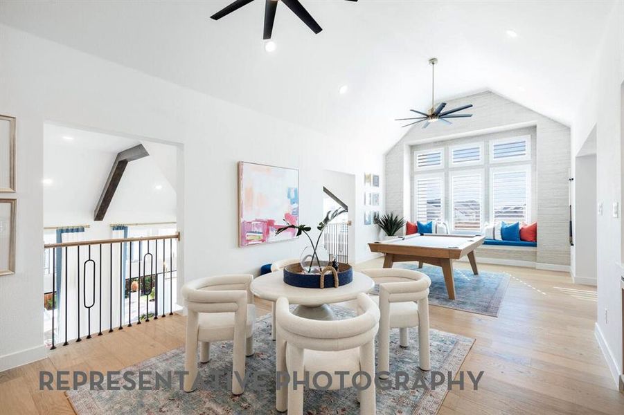 Furnished interior view inside a new home in Cambridge Crossing, Celina (Image 15).