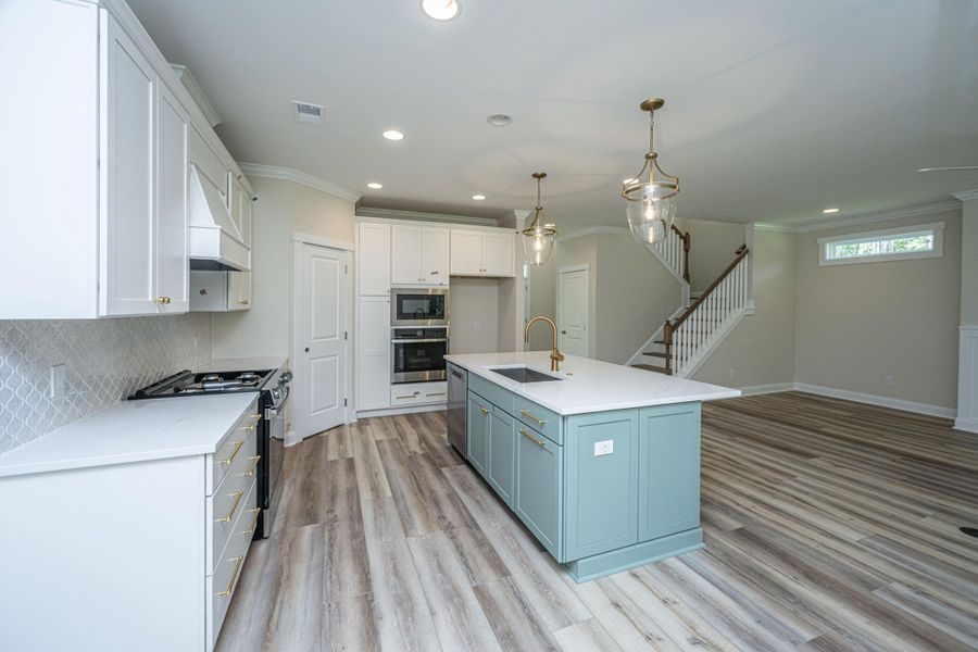 Furnished interior view inside a new home in , Awendaw (Image 26). Furnished interior view inside a new home in , Awendaw (Image 26).