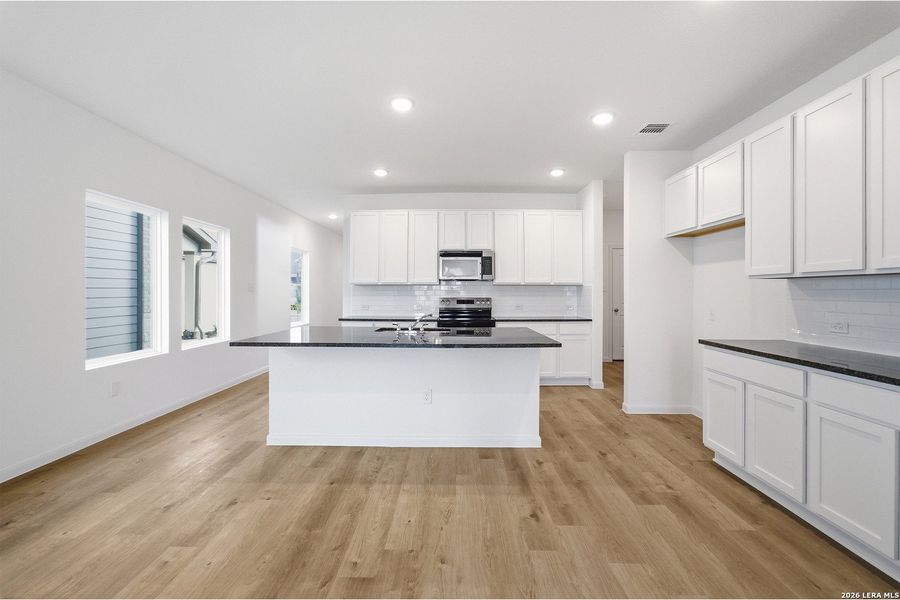 Furnished interior view inside a new home in Katzer Ranch, Converse (Image 13).