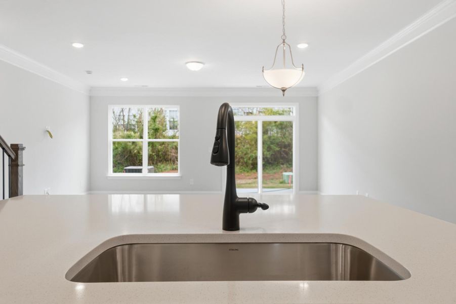 Close-up of interior finishes inside a home in Harrisburg Village Townhomes, Harrisburg (Image 16).