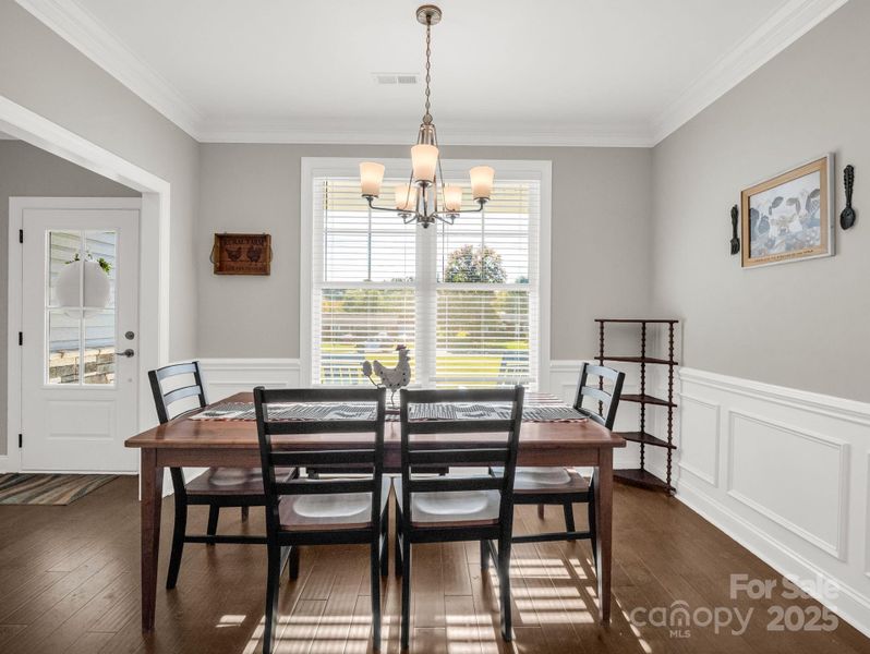 Furnished interior view inside a new home in , Gaffney (Image 28).