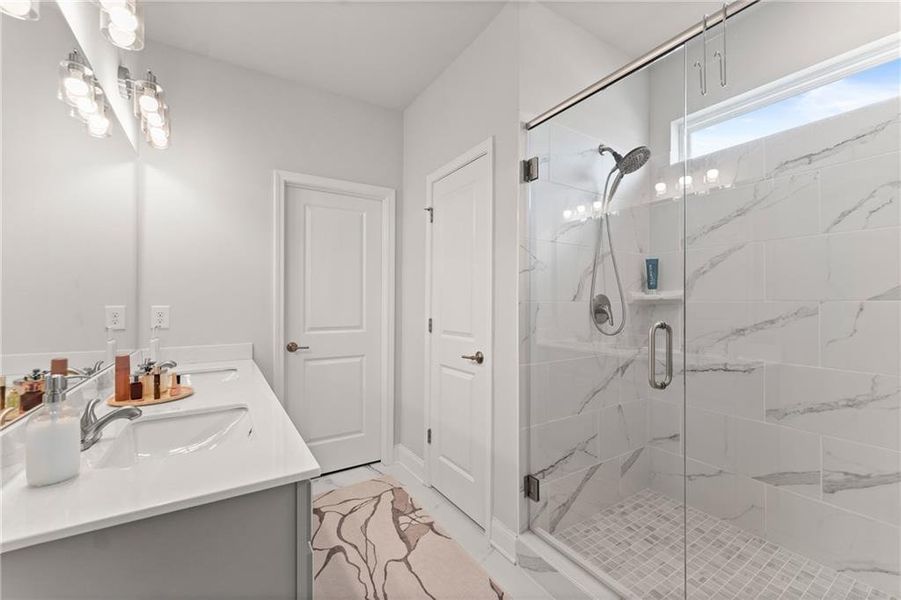 Furnished interior view inside a new home in , Homer (Image 27). Furnished interior view inside a new home in , Homer (Image 27).