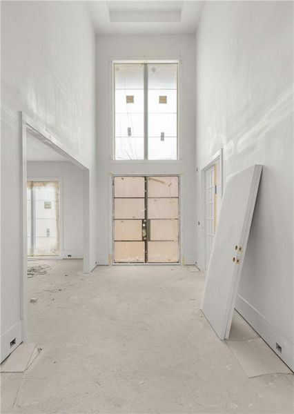 In-progress construction of a new home in , Marietta, GA (Image 12).