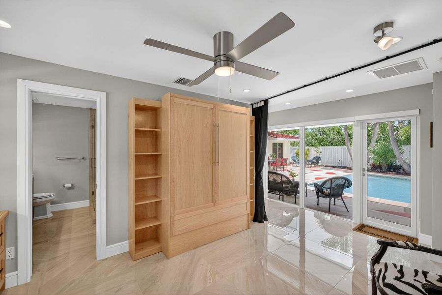 Furnished interior view inside a new home in , Fort Lauderdale (Image 39).
