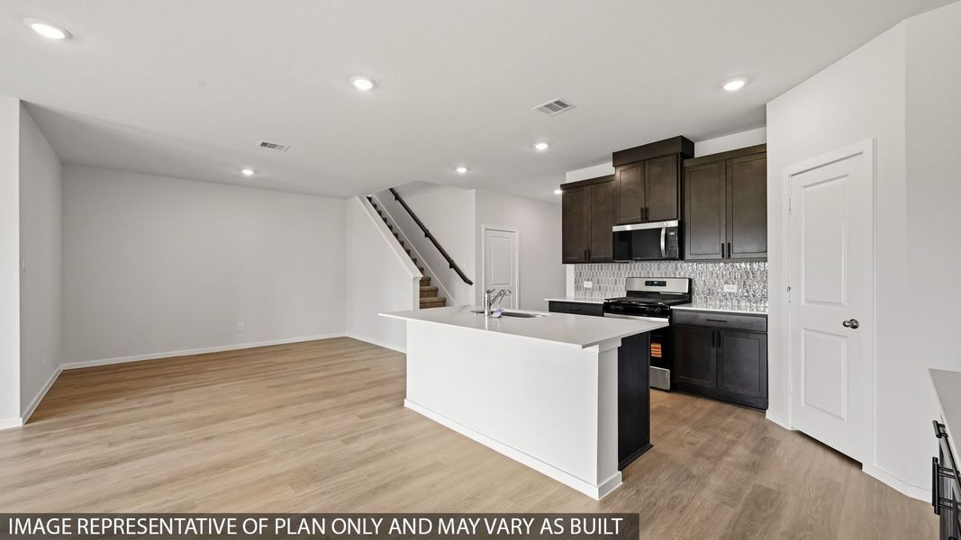 Furnished interior view inside a new home in Grand Pines, Magnolia (Image 7).