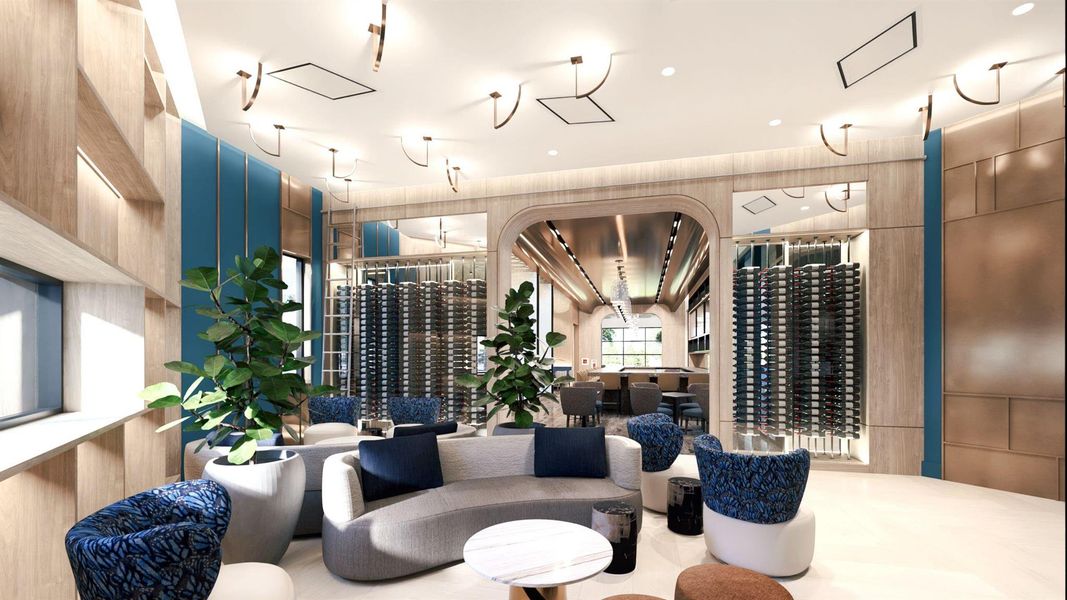 Furnished interior view inside a new home in , Palm Beach Gardens (Image 6).