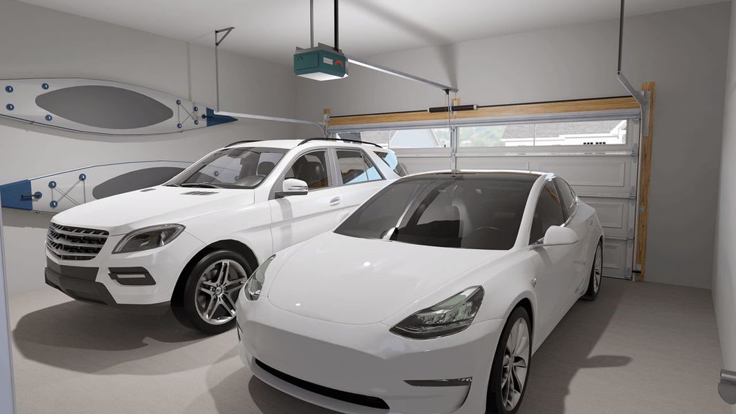 Artist Rendering - 2-Car Garage Artist Rendering - 2-Car Garage