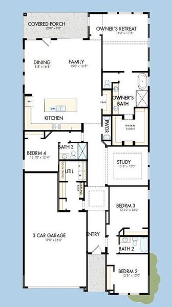 The success of a floor plan is the way you can move through it…You’ll be amazed at how well this home lives…We call it traffic patterns.