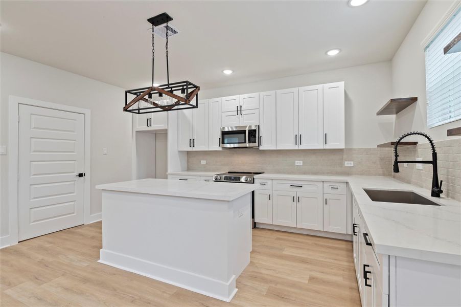 Furnished interior view inside a new home in , Houston (Image 7).
