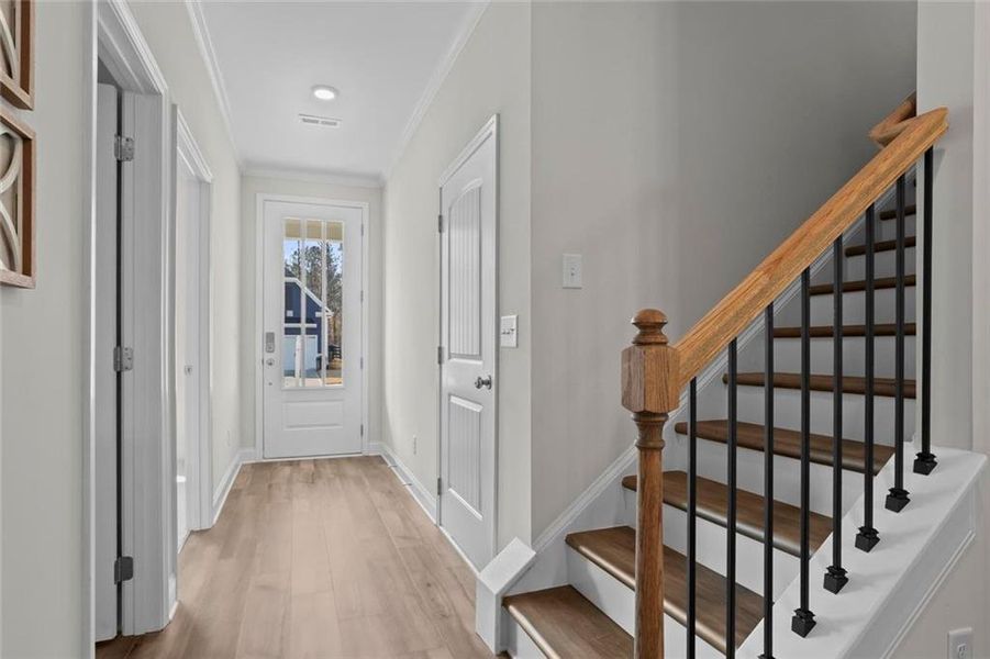 Spacious, unfurnished interior of a new home in Stratford at NatureWalk, Dallas (Image 21).