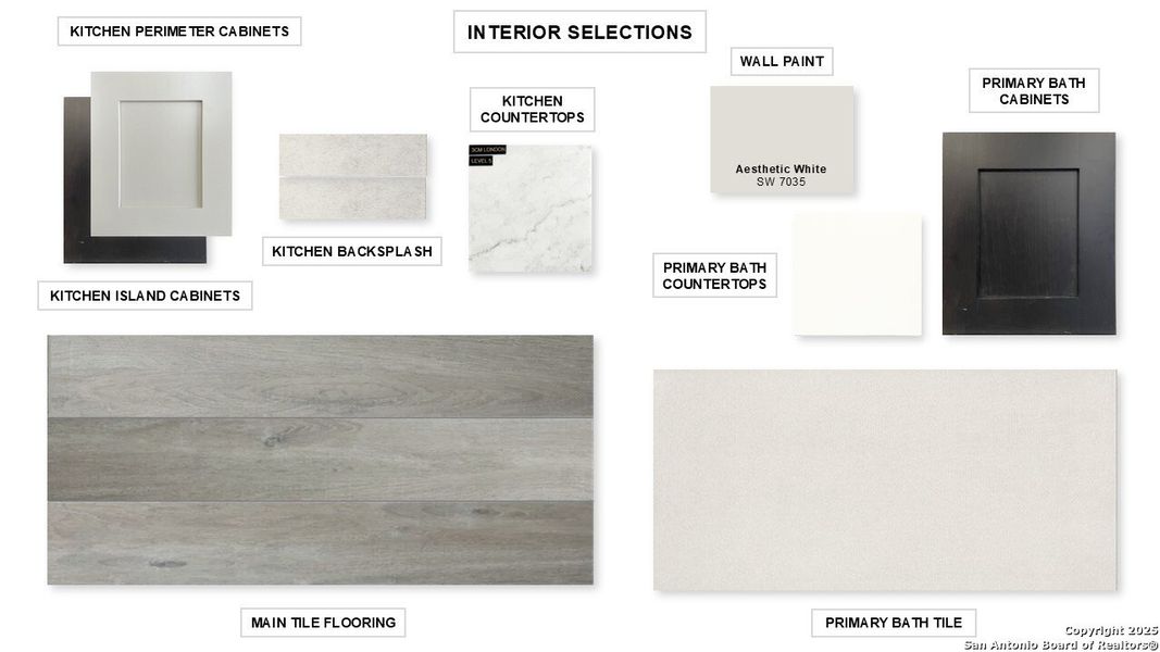 Sample of building materials used in homes in Ranches At Creekside 55', Boerne (Image 3). Sample of building materials used in homes in Ranches At Creekside 55', Boerne (Image 3).