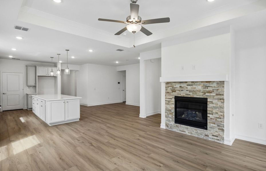 Spacious, unfurnished interior of a new home in Del Webb at Legacy Hills, Celina (Image 19). Spacious, unfurnished interior of a new home in Del Webb at Legacy Hills, Celina (Image 19).