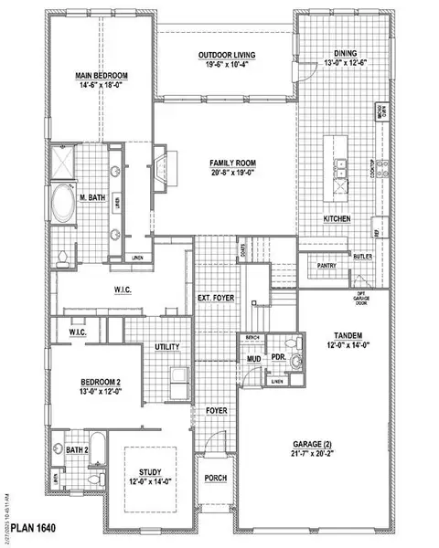 1st Level Floor Plan