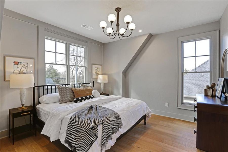Furnished interior view inside a new home in , Gainesville (Image 10).