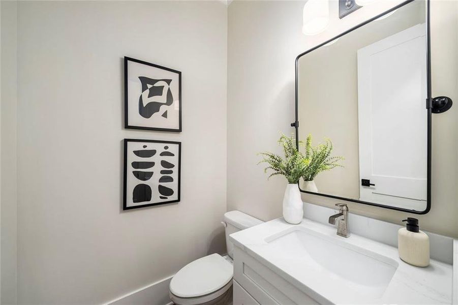 Furnished interior view inside a new home in , Decatur (Image 16).