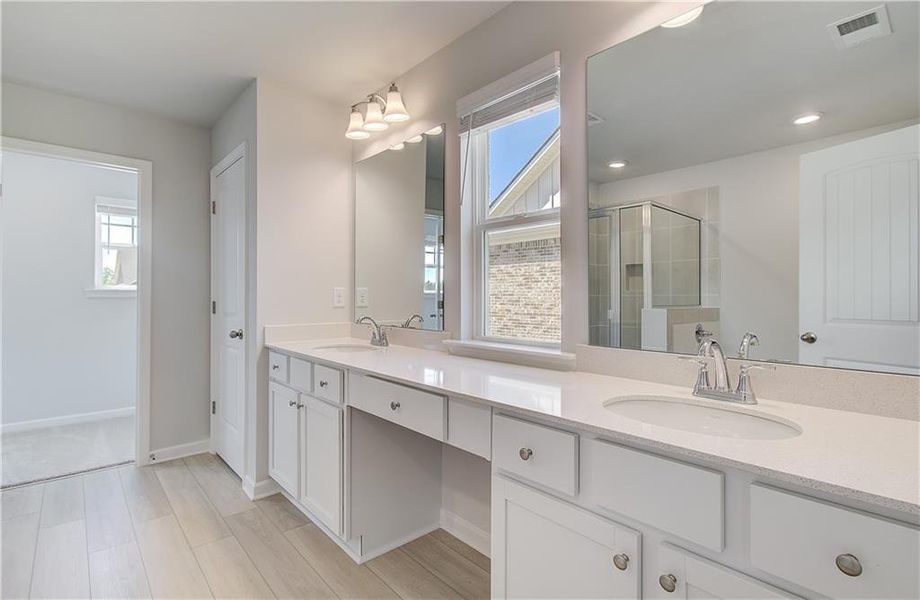Furnished interior view inside a new home in Bowers Farm, McDonough (Image 6).